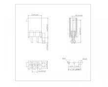 AMP 4.14mm 180° Wafer Connector Series