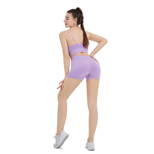 Enge kurze Yoga Wear Sets für Frauen