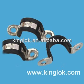 Cable Saddle Clamp with Rubber