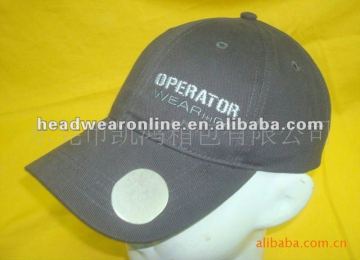 Bottle opener baseballcaps EMB logo 100%cotton fabric