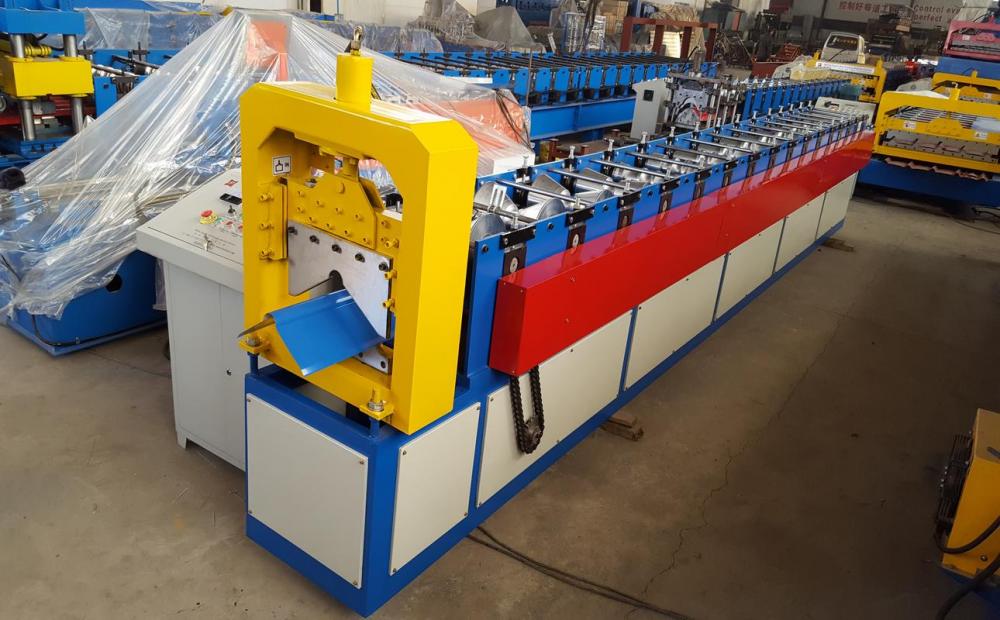 Roof Tile Ridge Cap Roll Forming Machine