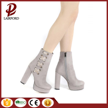 11cm Ladies platform High Heels PU Bootie