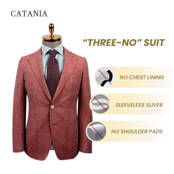 chinese Single-breasted groomsmen suit fabrics wool work mens formal office suit