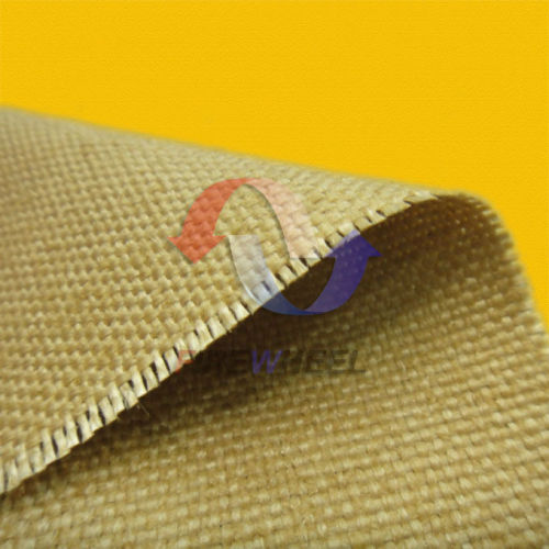 Vermiculite coated high temperature fiberglass insulation cloth fire proof fabric