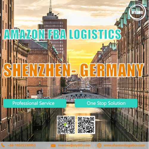 Amazon FBA Logistics Freight Service van Shenzhen naar Duitsland