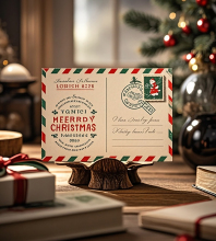 Custom made christmas cards