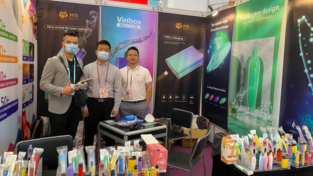 Fast Delivery Customized Flavours Double Color Beautiful Disposable Vape 4000 Puffs Vape Pen