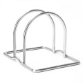 Rack da cucina con supporto per tagliere in acciaio inossidabile