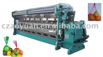 Fruit net packaging warp knitting machine