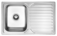 Meiao Single Bowl With Drainboard Drawn Sink