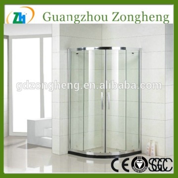 Removable Decorative Designer Glass Shower Partition