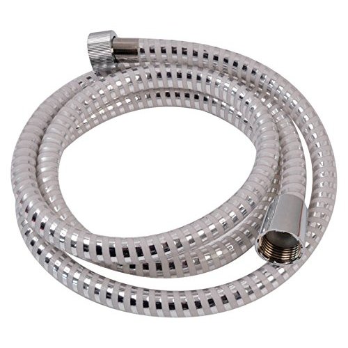 360-degree rotation double interlock flexible shower hose