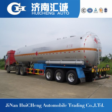 3 axle lpg propane tank semi trailer