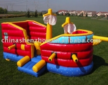 inflatable pirate ship