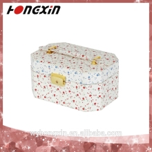 PU leather jewelry box for l;ady