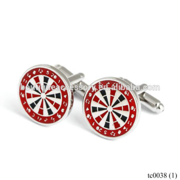 Alibaba China Dart Board Cuff link Cheap Cufflinks For Mens Shirts