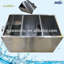 Commercial Stainless Steel Kitchen Oil and Grease Trap/Restaurant Portable Grease Trap for Oil and Wastewater Interceptor