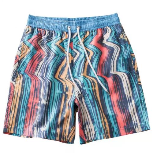 Men's Beach Shorts With Drawstring