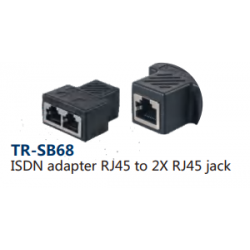 ISDN Adapter RJ45 to 2xRJ45 Jack