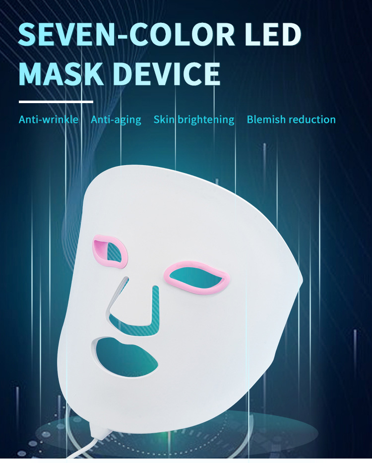 Tips for use with a skin mask: You can use the device while lying down, or place some cotton around the device to relieve pressure. 2. You may also want to use without the strap as it puts extra pressure on the eye area. 3. When wearing, please lift the mask slightly to relieve the pressure around the eyes.