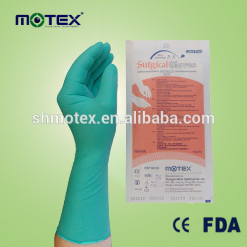 Cheap Nitrile Surgical Gloves CE and FDA approved