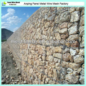 Gabion Basket/Galvanized Gabion Basket/PVC Coated Gabion Basket Anping China factory