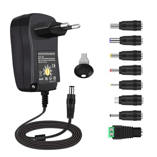 18w manual universal wall mount adapter charger