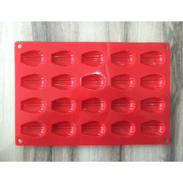 Vente en gros à gâteau à gâteau à gâteau de gâteau en silicone à 20 cavité