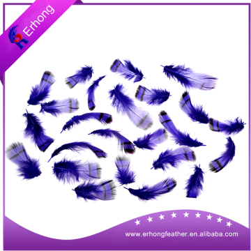 purple feather for hat decoration