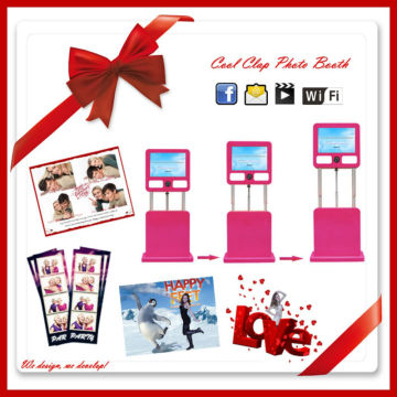 Instant Photo Booth Kiosk With 3D Software