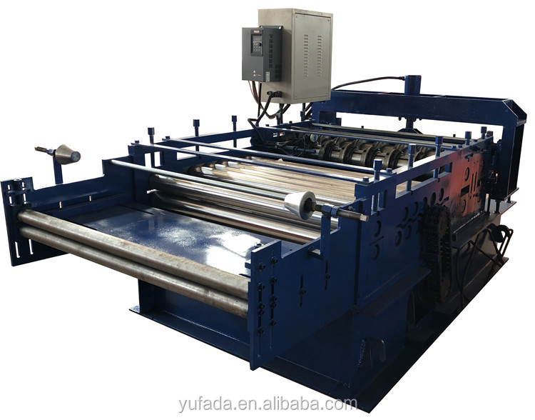 YUFA 2021 Steel plate leveling machine metal sheet coil slitting cutting flattening straightening