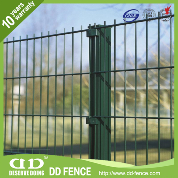 Pro-Twin Welded Mesh Fence/ Welded Double Wire Fence/ 656 Twin Wire Mesh Fence