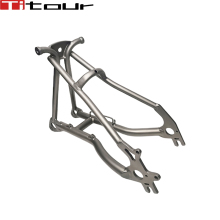 Brompton Titanium disk Rear Frame