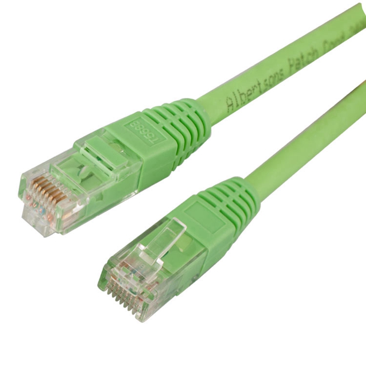 어셈블리 RJ45 플러그가 있는 비차폐 CAT6 네트워크 케이블