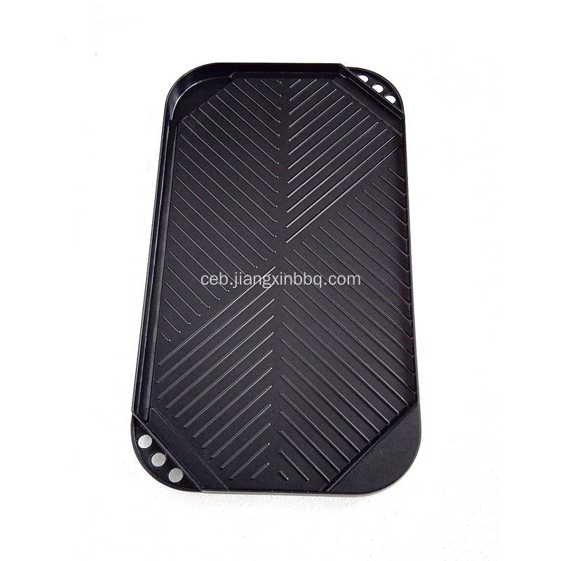 Mabalikbalik nga Griddle Plate Pan Aluminum Doble-Sided Grill