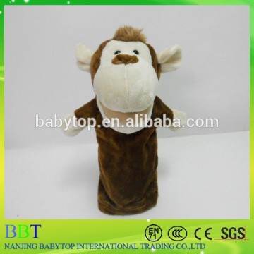 Plush animal monkey hand puppet toy performance tool hand puppet plush toy