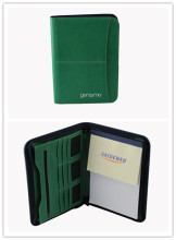 2015 Genuine Leather A4 Business Portfolio with Card Holder (SDB-1319)