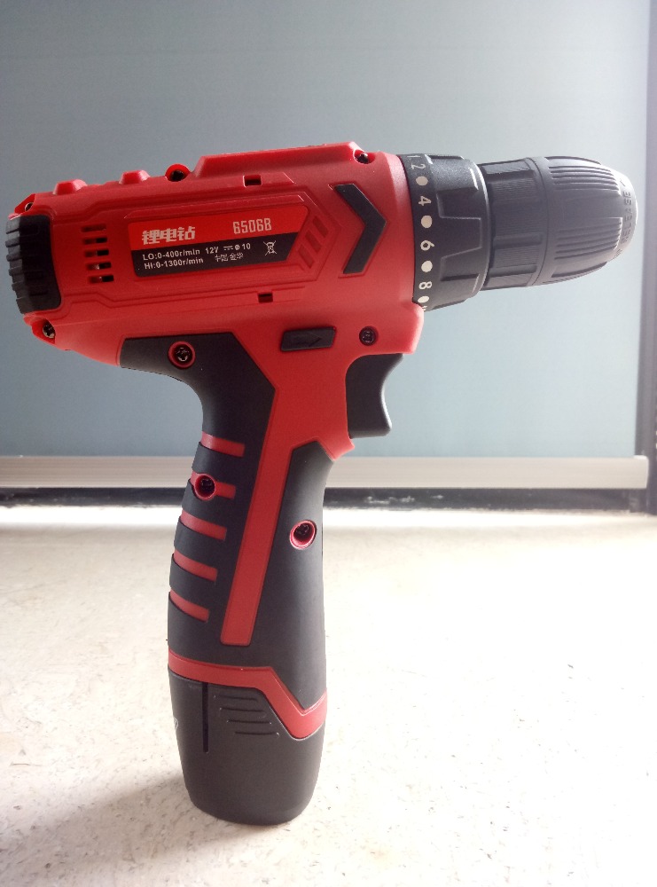 Cordless drill impact 12V shared power charging screwdriver