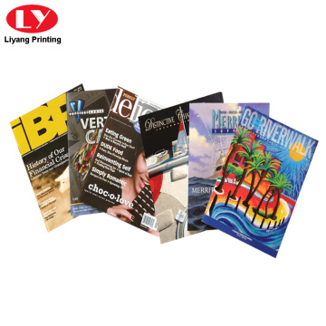 A4 entertainment magazine printing for advertising