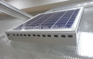 Full solar controlled greenhouse small solar powered fans
