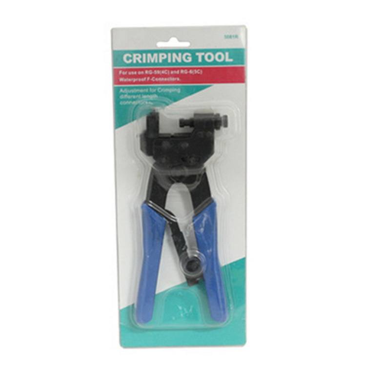 CCTV Compression coaxial crimper f connector crimp Tool for Waterproof F Connectors rg6 crimping tool(T5081)