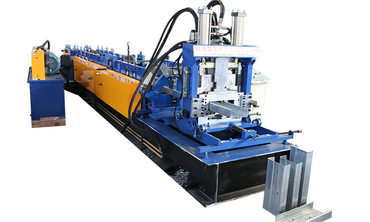China c z truss steel cold purlin roll forming machine