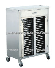 Hospital Movable Cabinet Patient Record Cabinet With Wheels