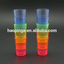 Clear plastic water cup machine beverage cup