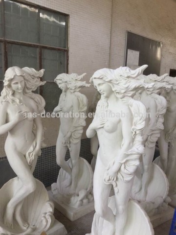 Large stone garden statues