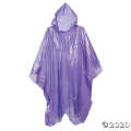 Poncho impermeabile in PE trasparente con sfera in plastica