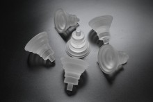 Rexolite?1422 Cross Linked Polystyrene CNC parts