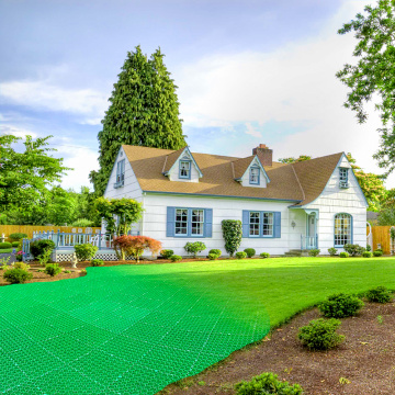 40mm plastic planting grass grid for parking space