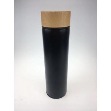 450mL Wooden Lid Stainless Steel Thermos
