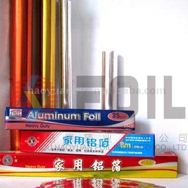 household aluminium /aluminum foil for food packing